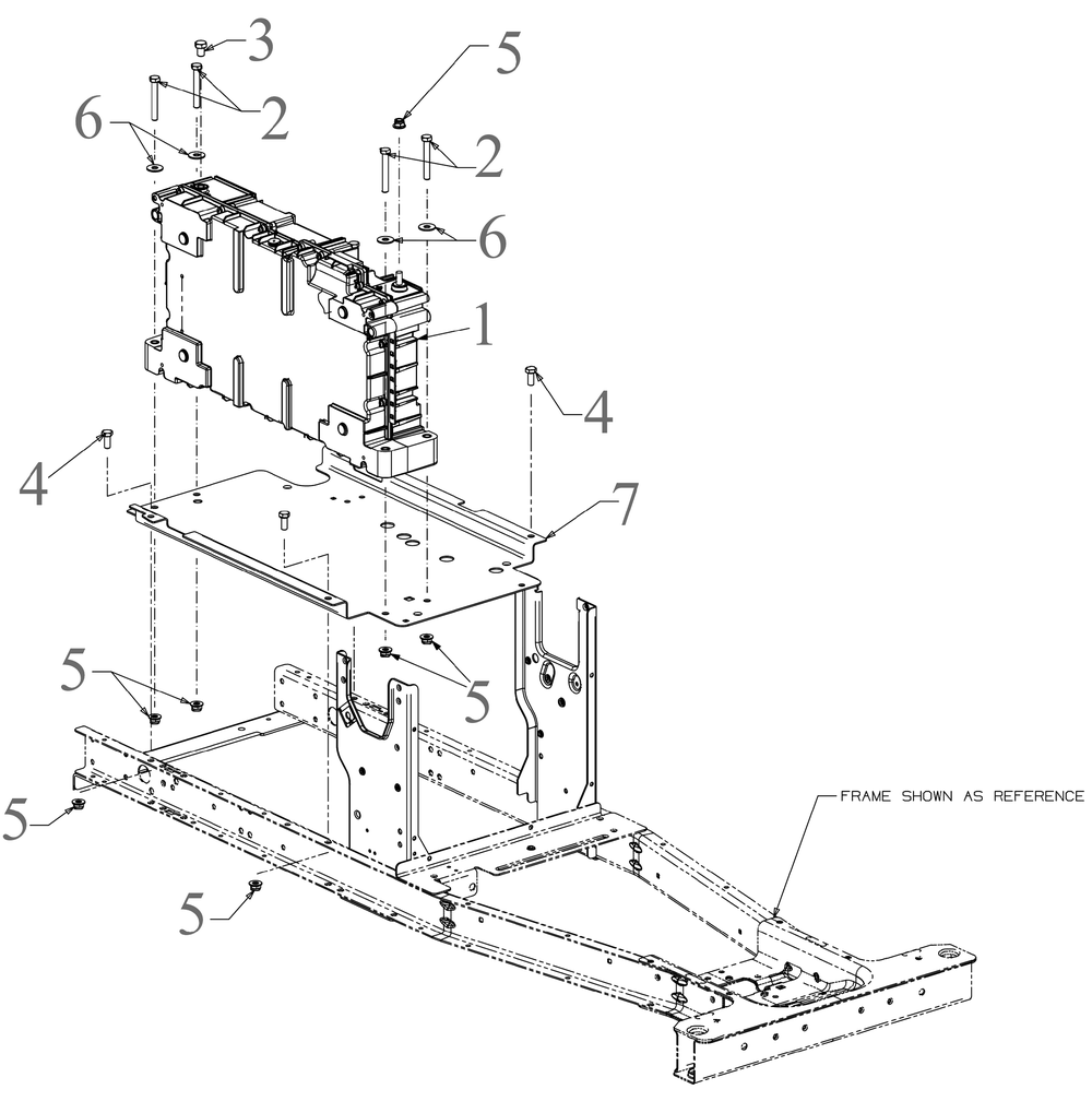 Battery Diagram and Parts List for CC30E (33BA27JDB10)(2023) Cub Cadet Lawn Tractor Accessories